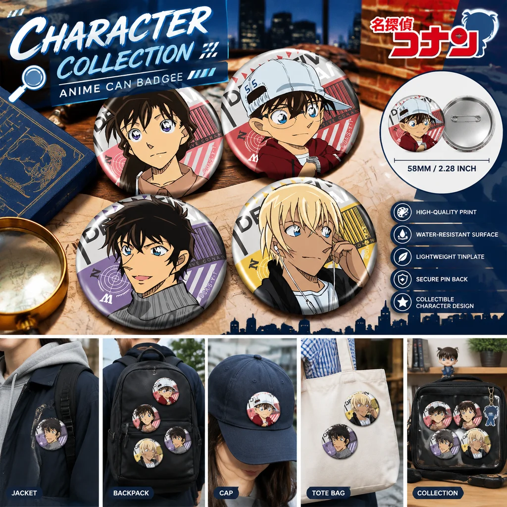 Japanese Detective Conan Merch - огляд і ціна Anime Merchandise In Japanese